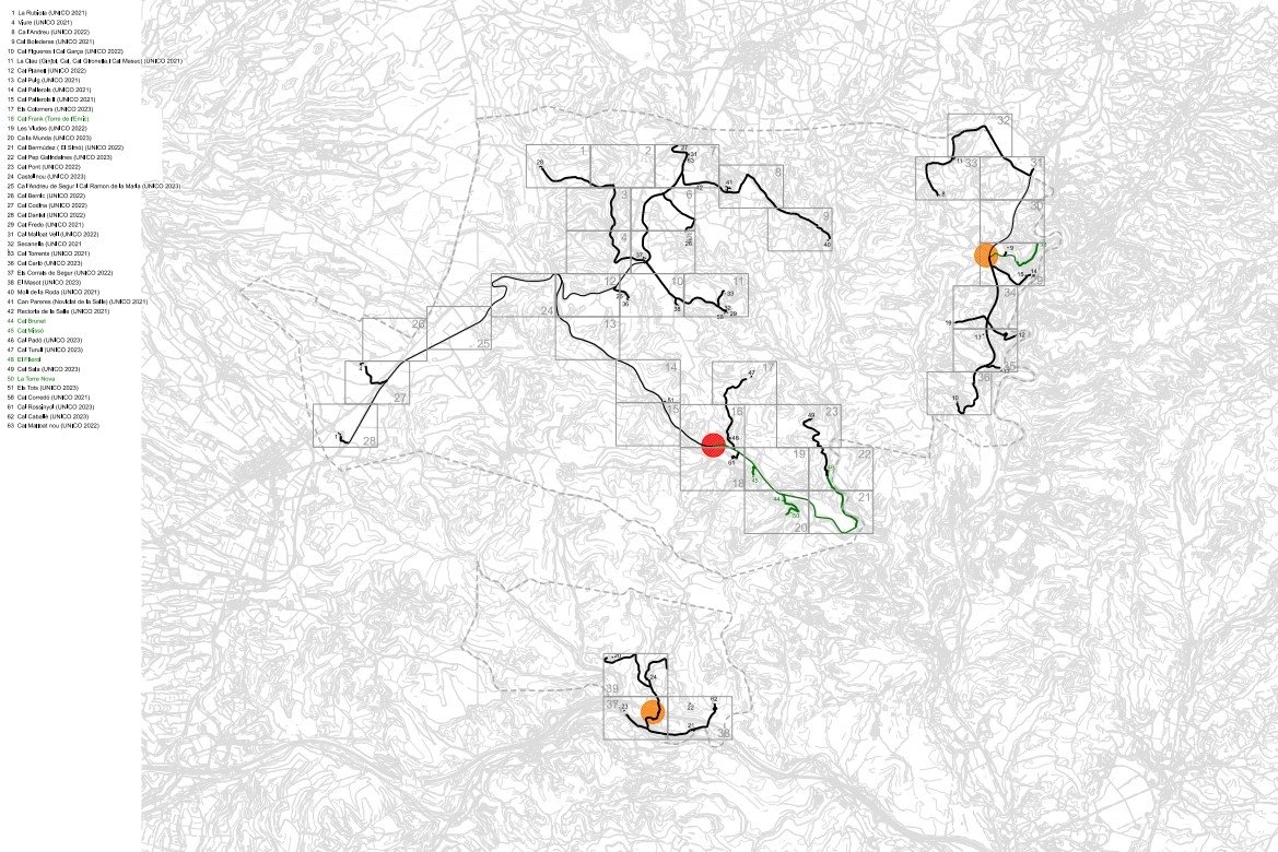Proposta de desplegament a Veciana. Diputació de Barcelona.