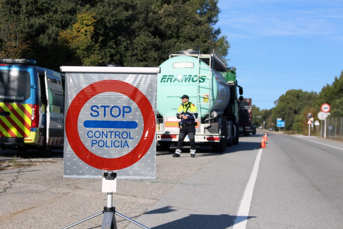Control a l'A2. Marc Soler.