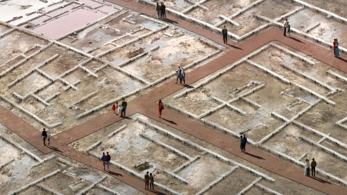 El projecte oferir&agrave; una visi&oacute; integral de les restes de l&rsquo;antiga ciutat per descobrir el seu passat isl&agrave;mic. Departament de Cultura.