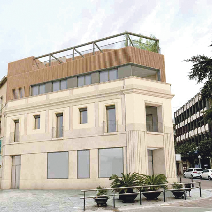 Imatge del nou projecte situat a la pla&ccedil;a del Rei. &Agrave;URIA