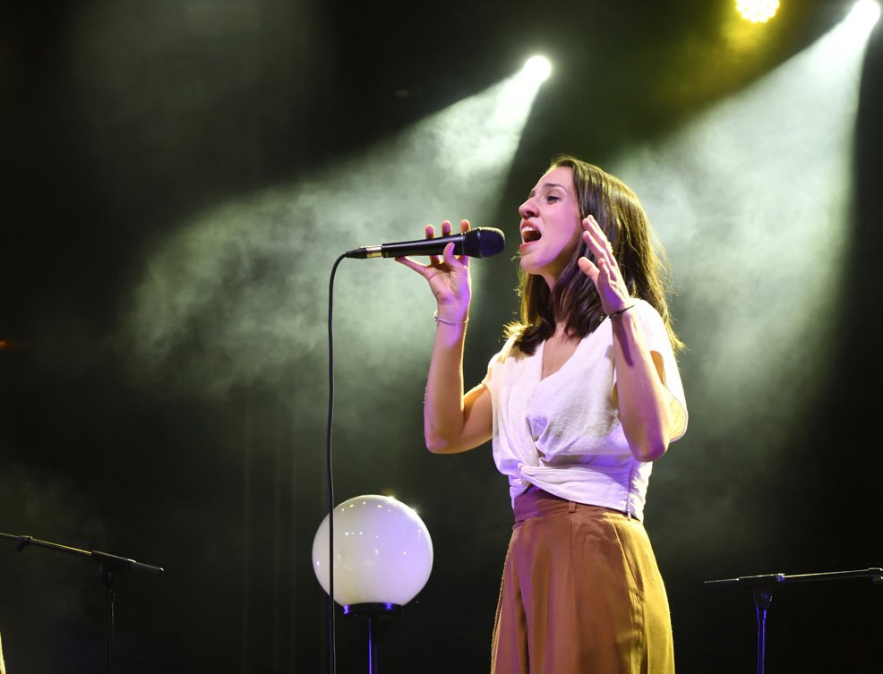 Concert de Gemma Huguet al festival Anòlia de fa dos mesos