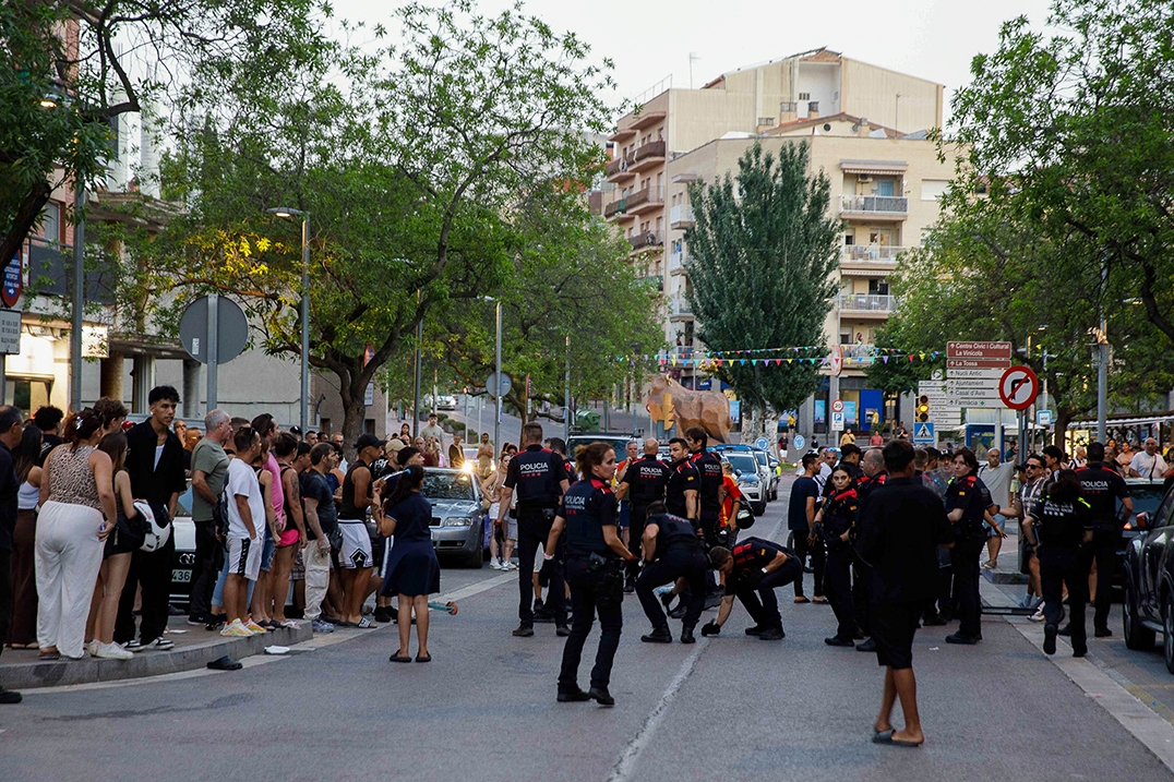 Moments previs a la detenció. Redacció.