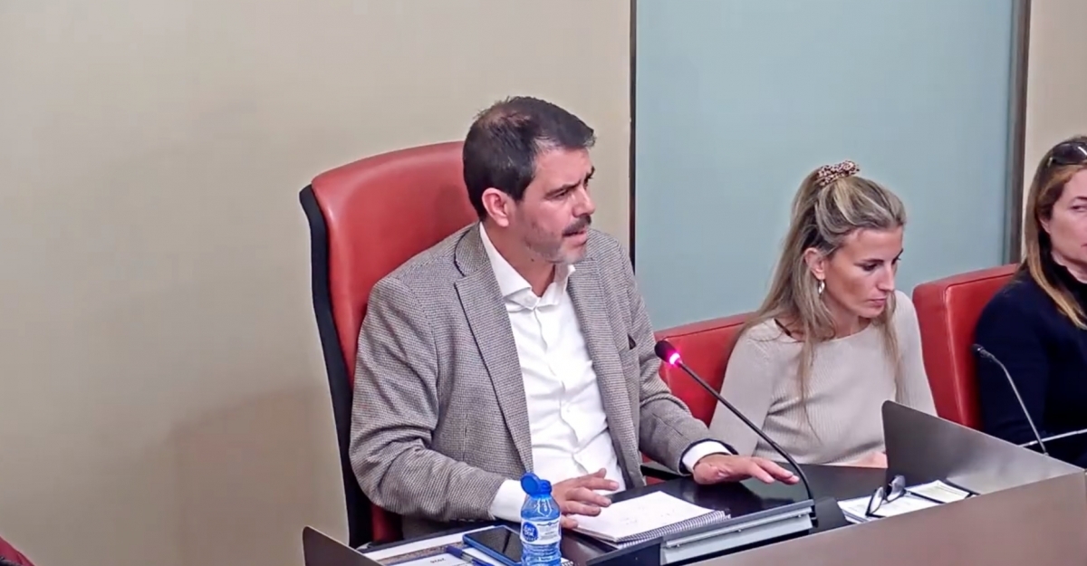 Castells durant el ple. Ajuntament d'Igualada.