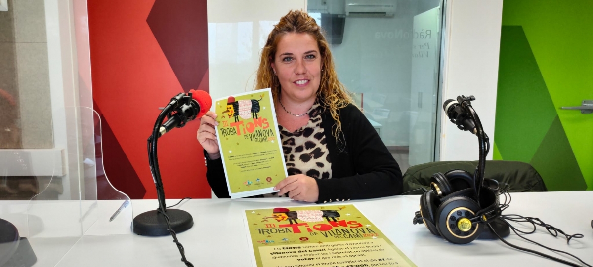 La regidora de Cultura de l'Ajuntament de Vilanova del Camí, Carlota Silva