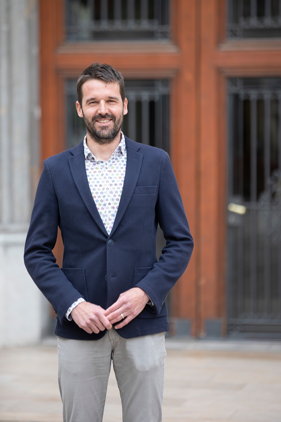 Enric Conill, portaveu d'ERC Igualada