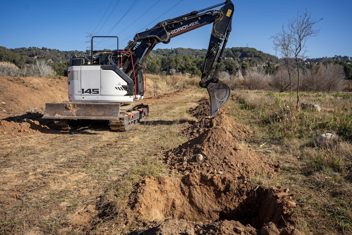 Recuperació de camps a Esparreguera. Patxi Uriz