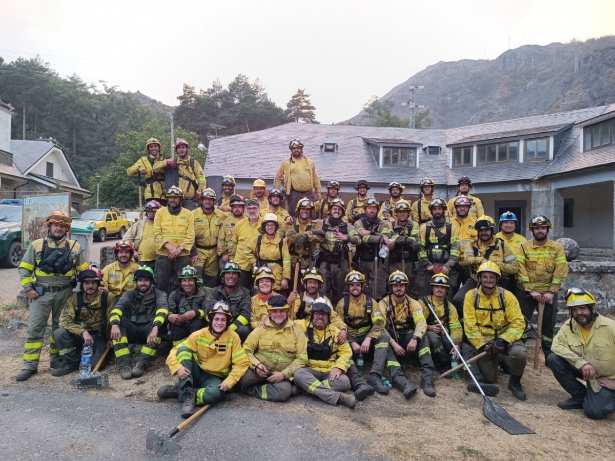 Voluntaris que van participar en el comboi. ADF.