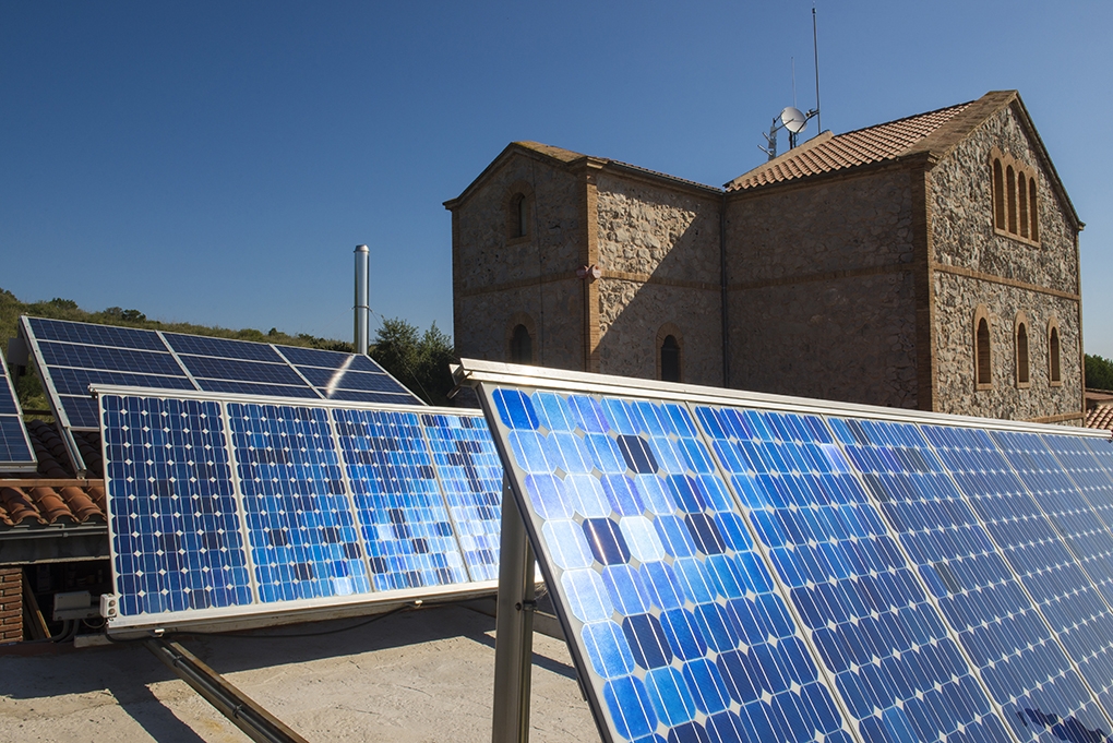 Energia renovable al centre d’informació de la Pleta, al Parc del Garraf (Diputació de Barcelona) 
